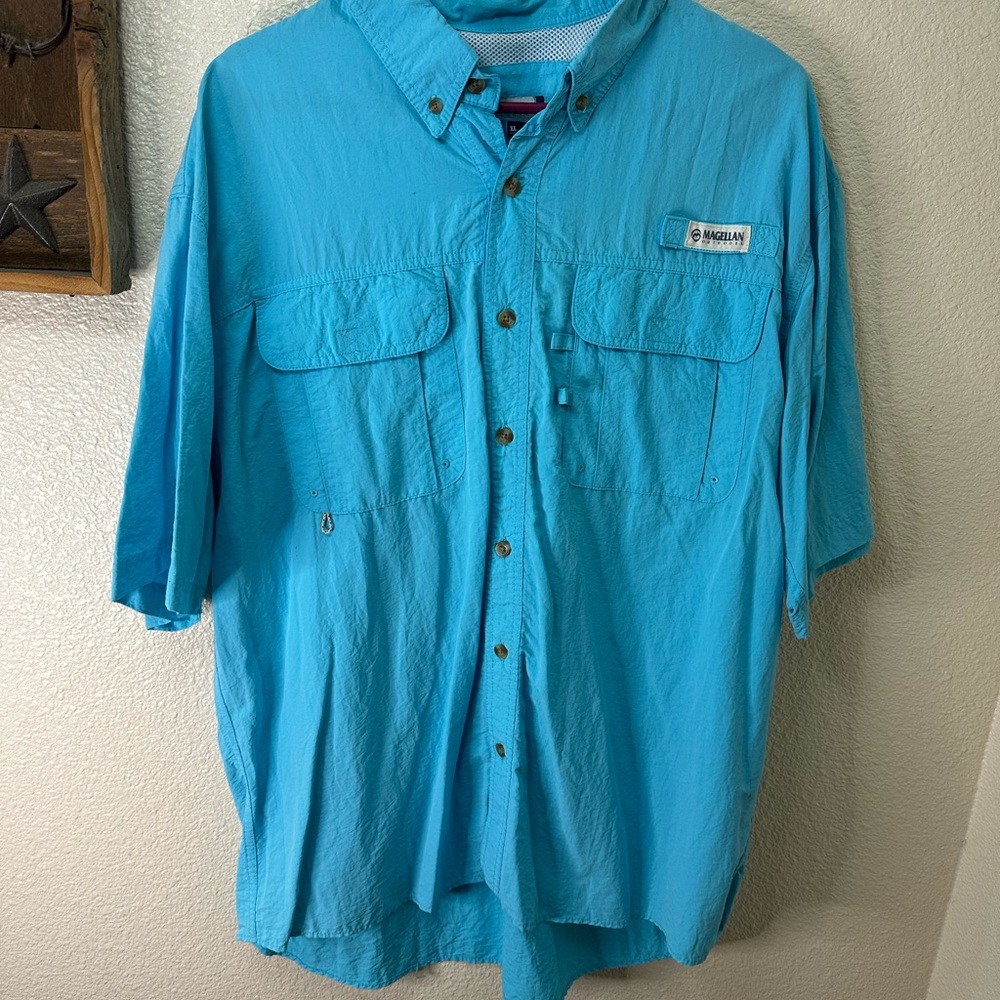 Magellan Outdoors Aqua Fishing Shirt